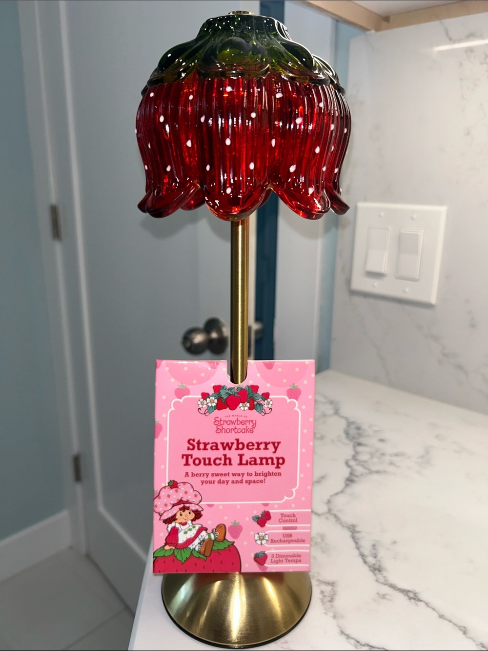 New Strawberry Shortcake Touch Lamp